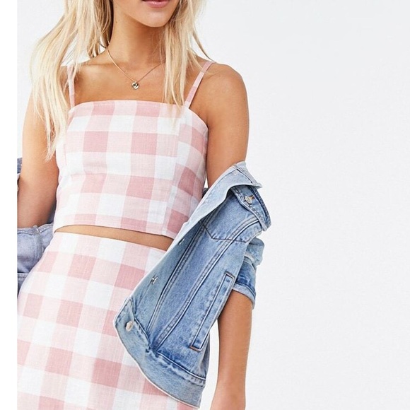 Pink Plaid Top - Picture 7 of 7